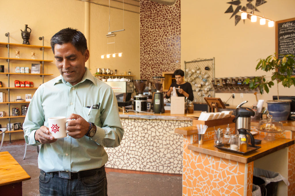 Jose in HG Coffee Bar, October 2016