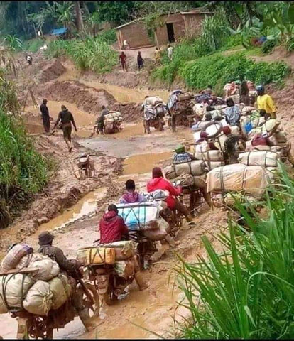 a road in Kivu, DRC